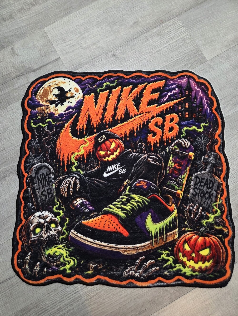 Custom Nike SB Rug